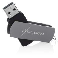 USB флеш накопитель eXceleram 8GB P2 Series Gray/Black USB 2.0 (EXP2U2GB08) изображение 3
