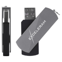 USB флеш накопитель eXceleram 8GB P2 Series Gray/Black USB 2.0 (EXP2U2GB08) изображение 4