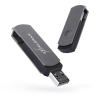 USB флеш накопичувач eXceleram 8GB P2 Series Gray/Black USB 2.0 (EXP2U2GB08)
