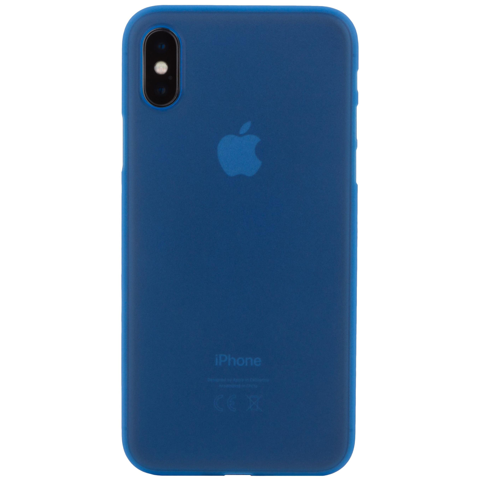 Чохол до мобільного телефона MakeFuture Ice Case (PP) для Apple iPhone X Blue (MCI-AIXBL)