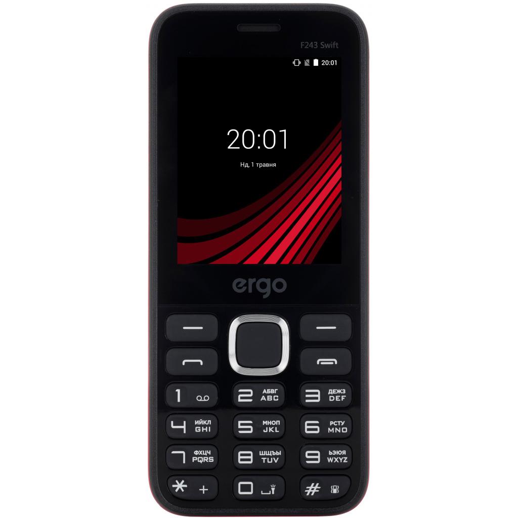 Мобильный телефон Ergo F243 Swift Red