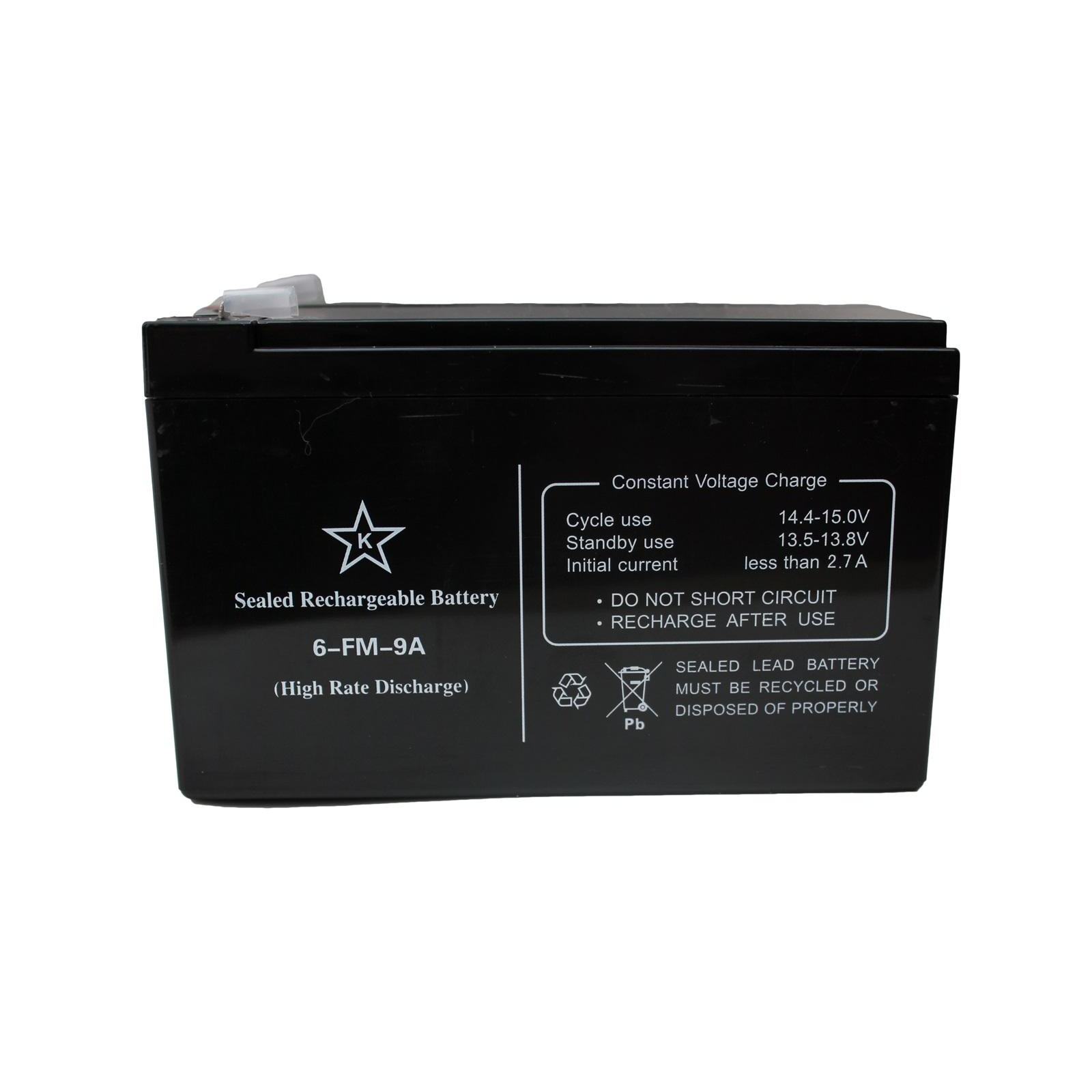 Батарея к ИБП Kstar 12В 9 Ач (6-FM-9A) (6-FM-9A)