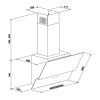 Витяжка кухонна Eleyus Element 700 60 WH зображення 10