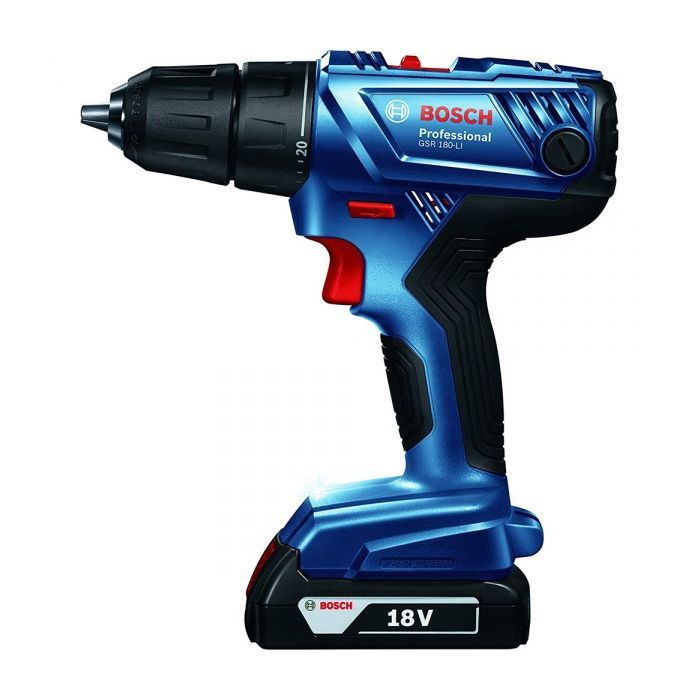 Шуруповерт Bosch GSR 180-LI, 2x2Ah (0.601.9F8.307) изображение 2