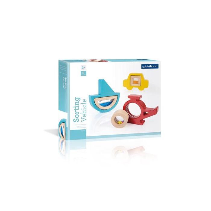 Розвиваюча іграшка Guidecraft Сортер Manipulatives Транспорт (G6741) зображення 8