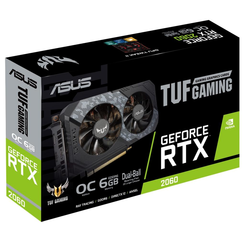 Видеокарта ASUS GeForce RTX2060 6144Mb TUF OC GAMING (TUF-RTX2060-O6G-GAMING) изображение 8
