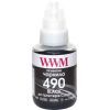 Чернила WWM Canon GI-490, 140г Black Pigm. (C490BP)