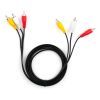 Кабель мультимедійний 3RCA to 3RCA 1.8m Vinga (VCP3RCA1.8) зображення 3
