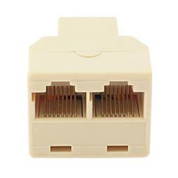 Сплиттер Atcom витой пары, UTP, 8P8C- RJ-45 1port (female) to 2port (femal (12450) изображение 2