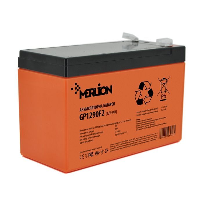 Батарея к ИБП Merlion 12V-9Ah PREMIUM (GP1290F2PREMIUM)