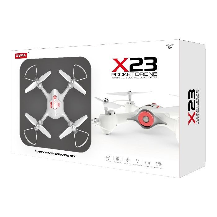 Радиоуправляемая игрушка Syma Квадрокоптер 2.4 GHz 21 cм White (X23_White) изображение 5