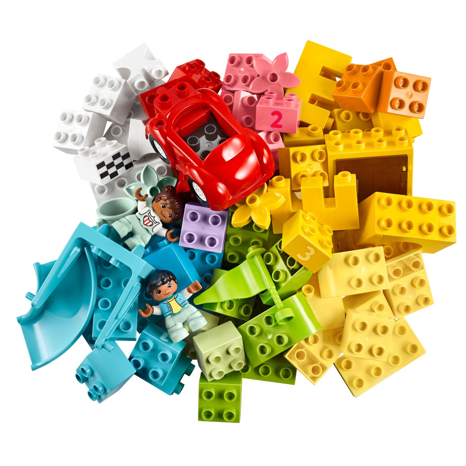 Конструктор LEGO DUPLO Classic Большая коробка с кубиками 85 деталей (10914) изображение 2