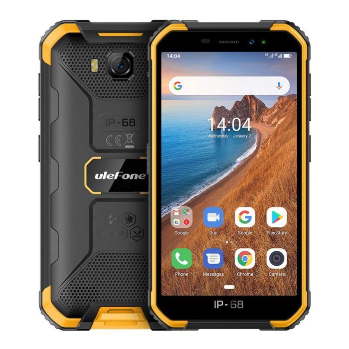 Мобильный телефон Ulefone Armor X6 2/16GB Black Orange (6937748733430)