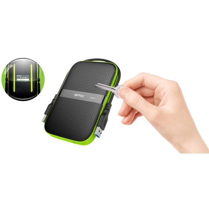 Внешний жесткий диск 2.5" 4TB Silicon Power (SP040TBPHDA60S3K) изображение 9
