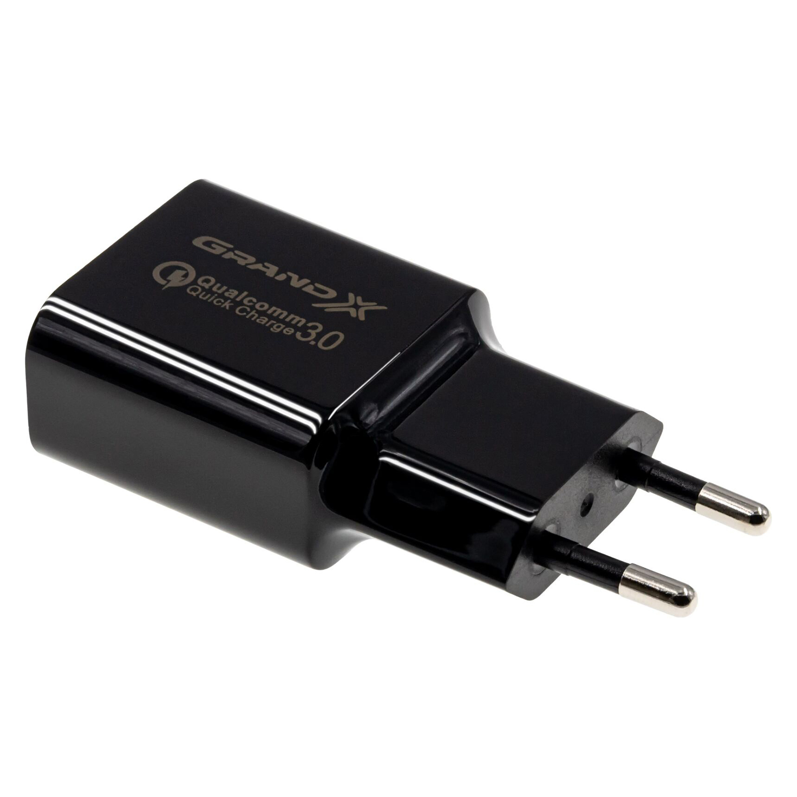 Зарядний пристрій Grand-X QС3.0 + cable USB -> micro USB, Cu, 1m (CH-350BM) зображення 2