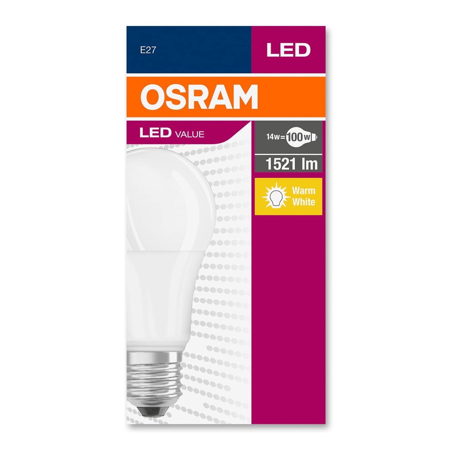 Лампочка Osram LED VALUE (4052899971097) зображення 2