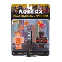 Фигурка для геймеров Jazwares Roblox Game Packs Heroes of Robloxia: Ember & Midnight Shogu (ROG0121) изображение 2