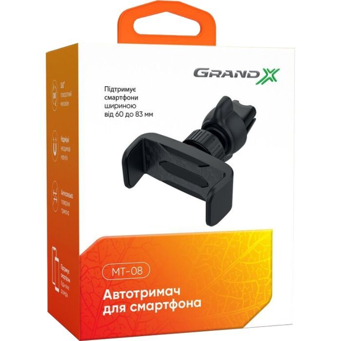 Универсальный автодержатель Grand-X Mounting on the Deflector (MT-08) изображение 6