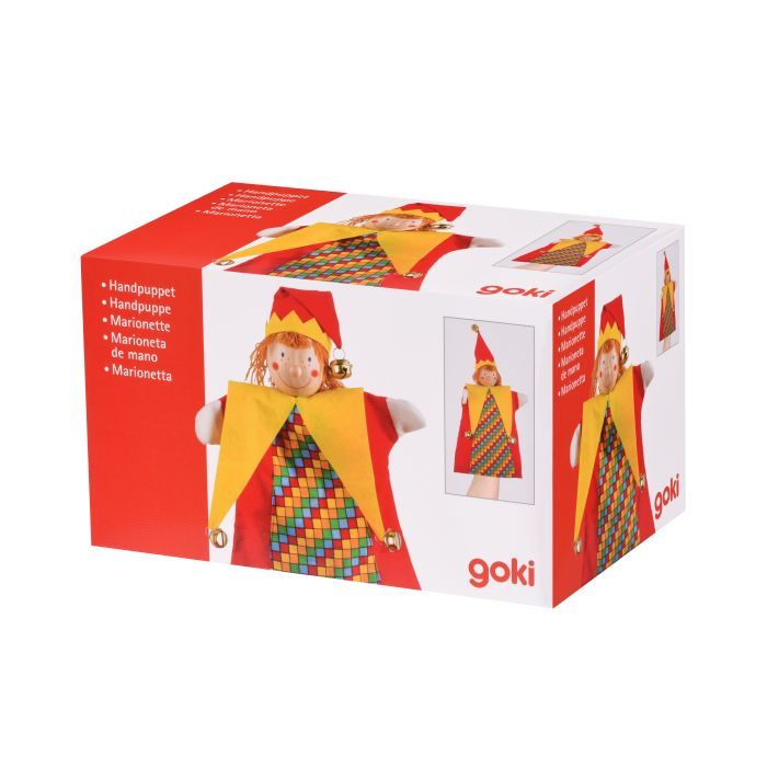 Игровой набор Goki Кукла-перчатка Шут (51650G) изображение 5