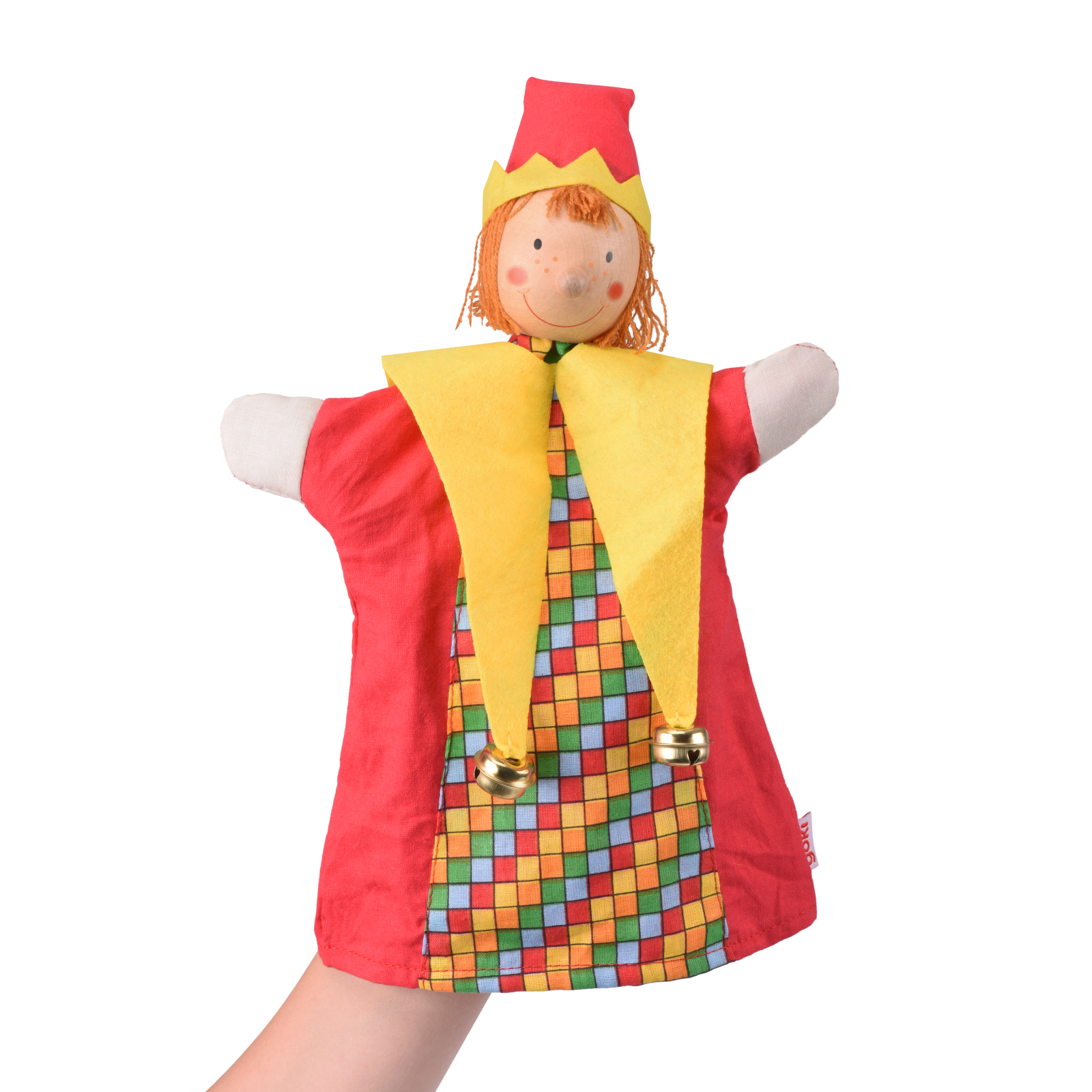 Игровой набор Goki Кукла-перчатка Шут (51650G)