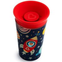 Поильник-непроливайка Munchkin Miracle 360 Glow in the Dark 266 мл красный (21193.01) изображение 2