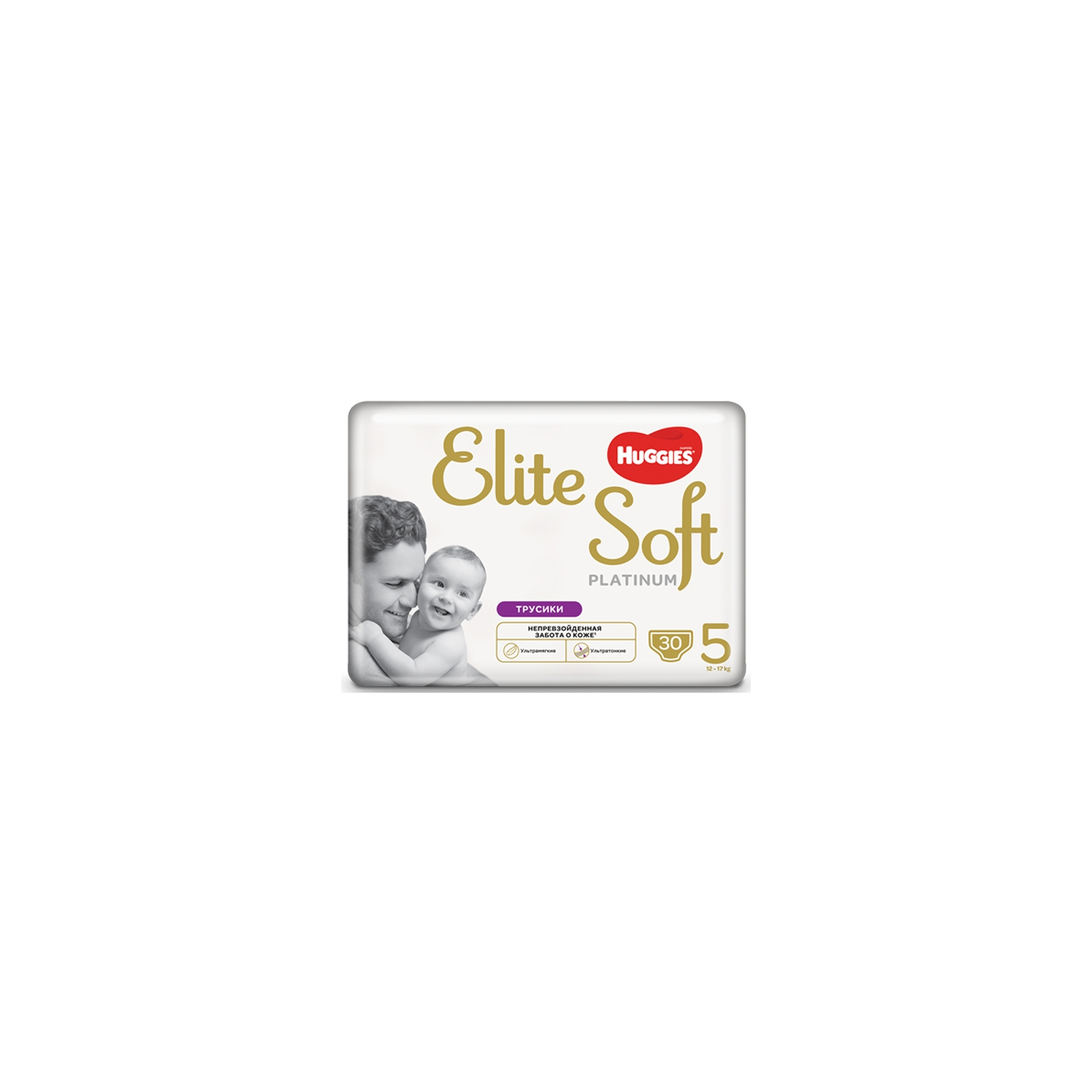 Подгузники Huggies Elite Soft Platinum Mega 5 12-17 кг 30 шт (5029053548203) изображение 2