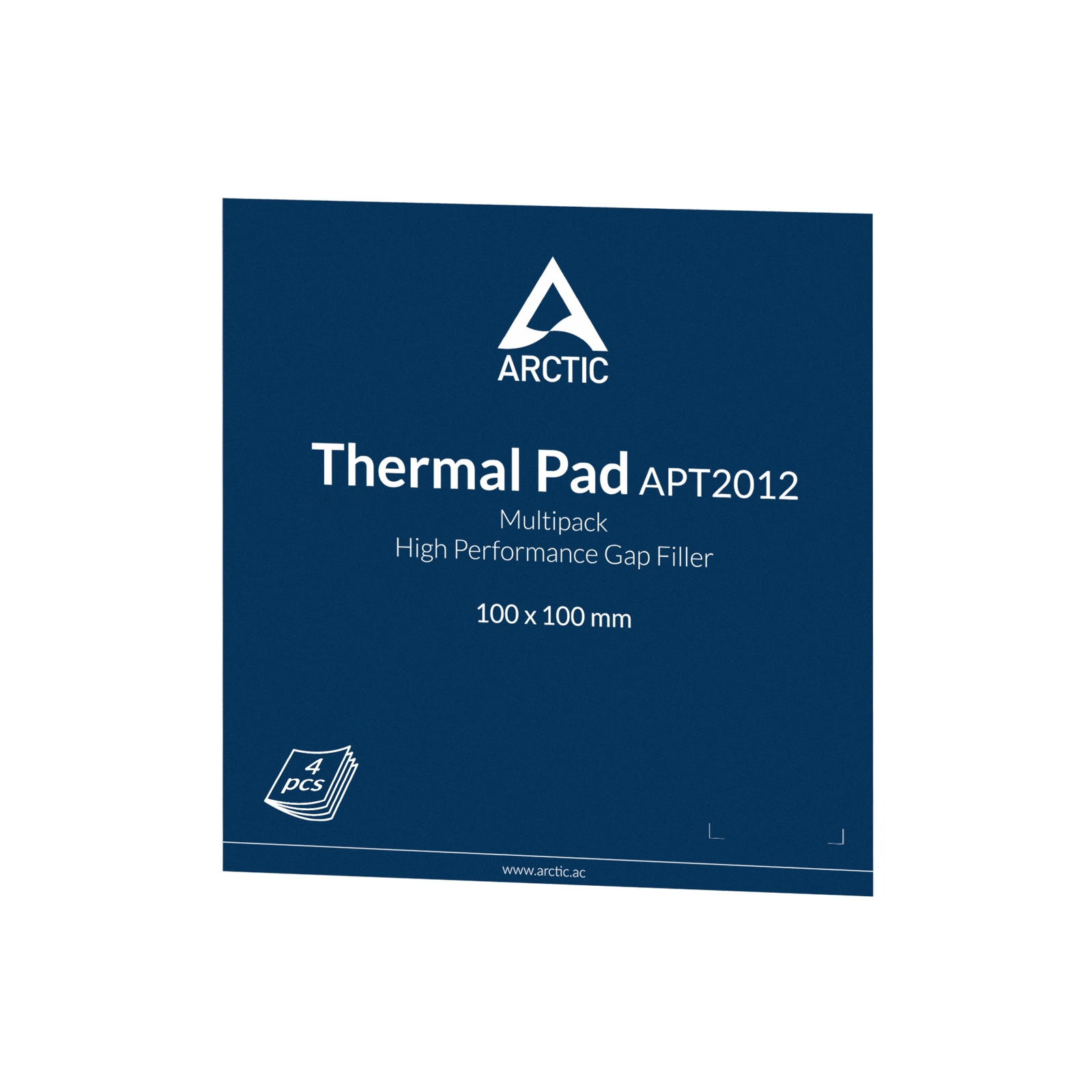 Термопрокладка Arctic Thermal Pad Basic 100x100mm, t:1,0 mm 4pcs (ACTPD00021A) зображення 2