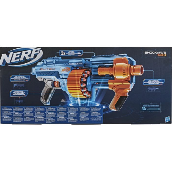 Игрушечное оружие Hasbro Nerf Elite 2.0 Шоквейв (E9527) изображение 4