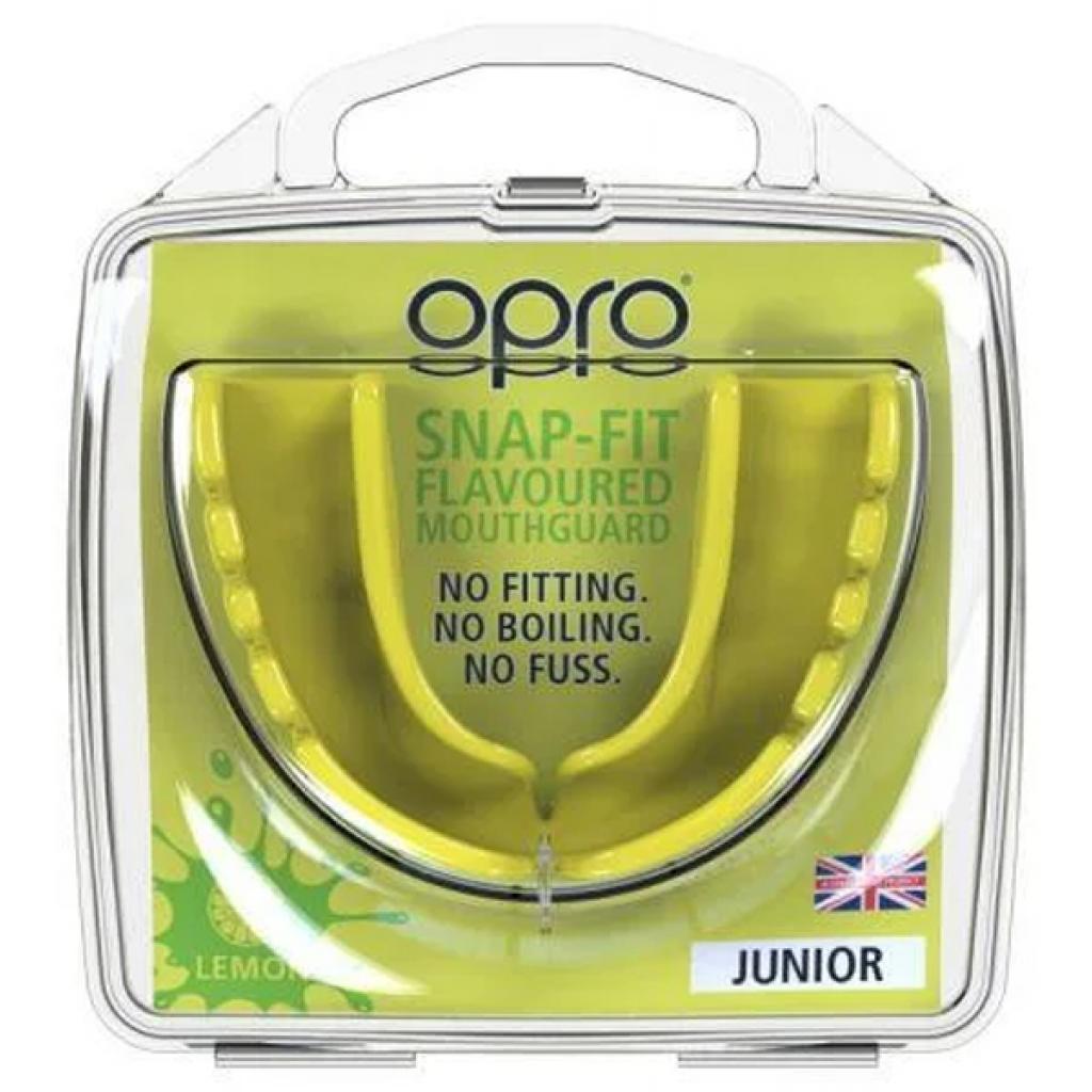 Капа Opro Junior Snap-Fit Lemon Yellow Flavoured (art_002143007) изображение 2