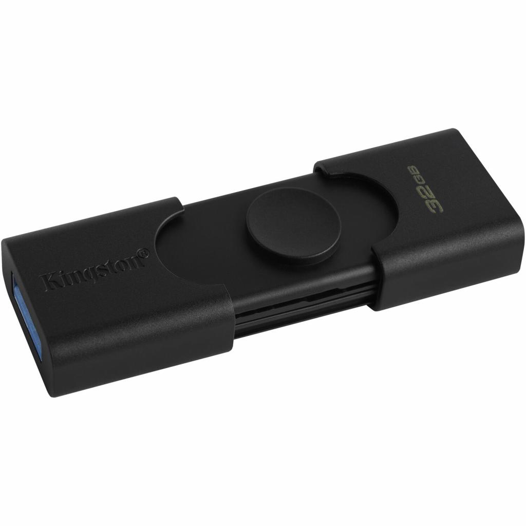 USB флеш накопичувач Kingston 32GB DataTraveler Duo USB 3.2/Type-C (DTDE/32GB) зображення 2