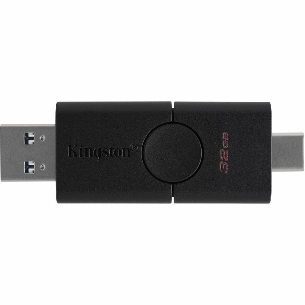 USB флеш накопитель Kingston 32GB DataTraveler Duo USB 3.2/Type-C (DTDE/32GB) изображение 4