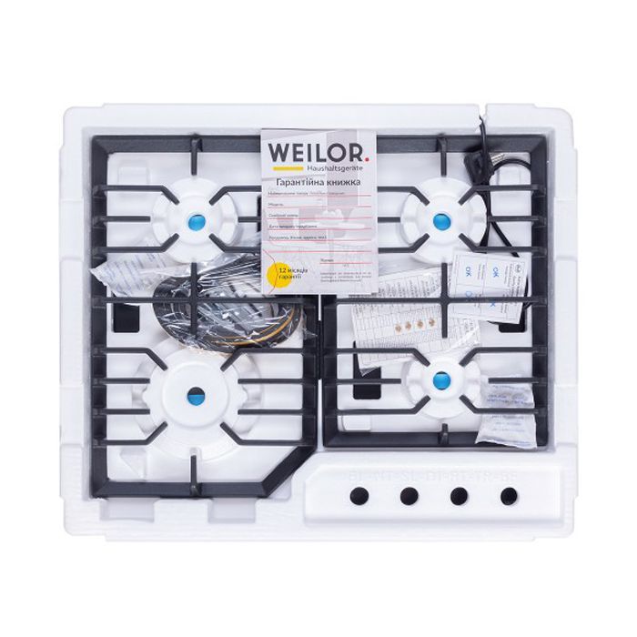 Варочна поверхня Weilor GM 624 WH зображення 11