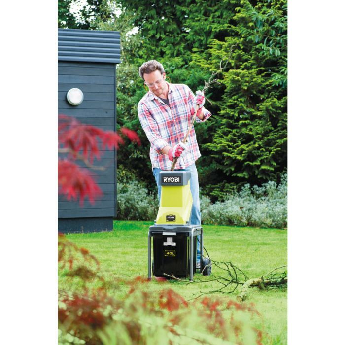 Садовий подрібнювач Ryobi RSH2545B (5133002512) зображення 2