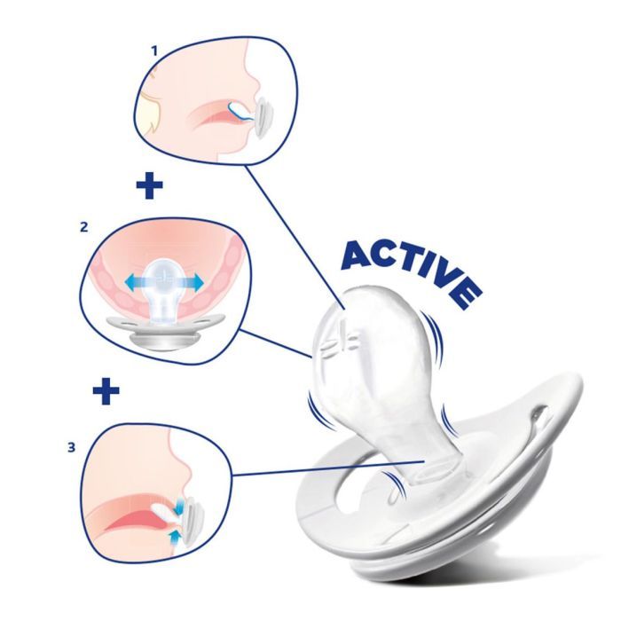 Пустушка Chicco Physio Comfort силіконова від 6 до 16 місяців рожева (74913.11.00.00) зображення 3