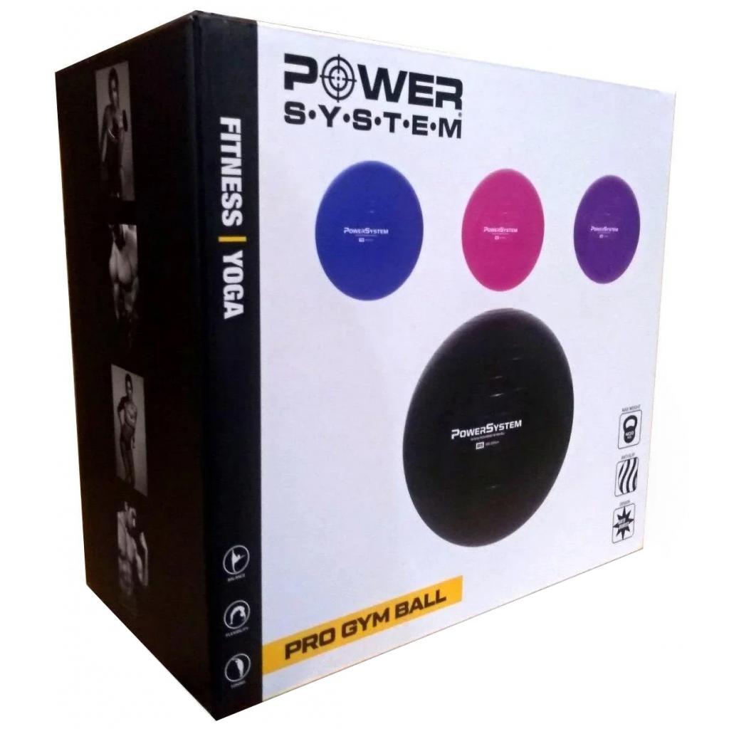 М'яч для фітнесу Power System PS-4018 85cm Black (4018BK-0) зображення 2