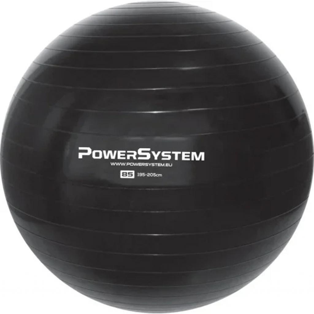 М'яч для фітнесу Power System PS-4018 85cm Black (4018BK-0)