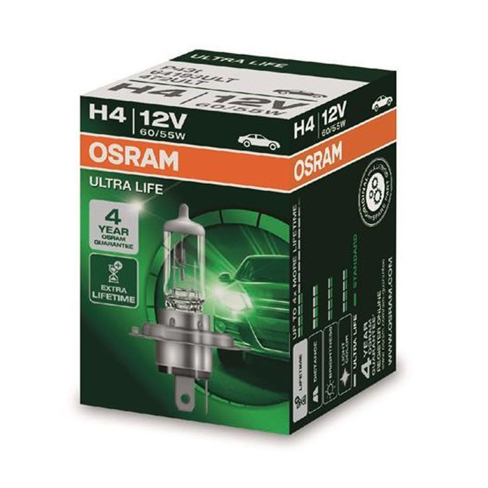 Автолампа Osram галогенова 60/55W (OS 64193 ULT) изображение 2