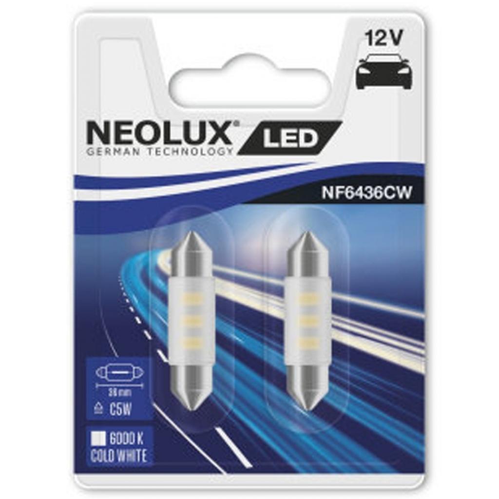 Автолампа Neolux світлодіодна (NF6436CW-02B) зображення 2