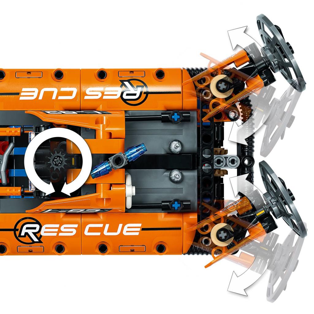 Конструктор LEGO Technic Рятувальний апарат на повітряній подушці (42120) зображення 6