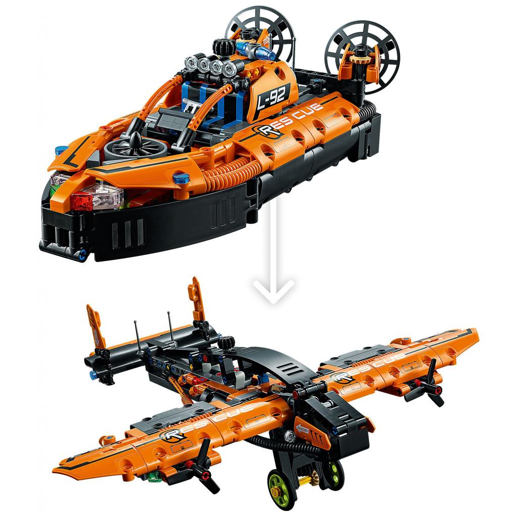 Конструктор LEGO Technic Рятувальний апарат на повітряній подушці (42120) зображення 7