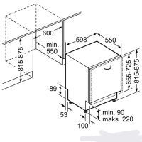 Посудомийна машина Bosch SMV25 EX00E (SMV25EX00E) зображення 5