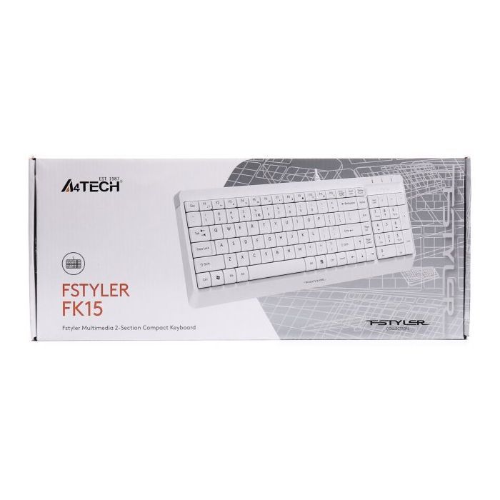 Клавиатура A4Tech FK15 Black изображение 10