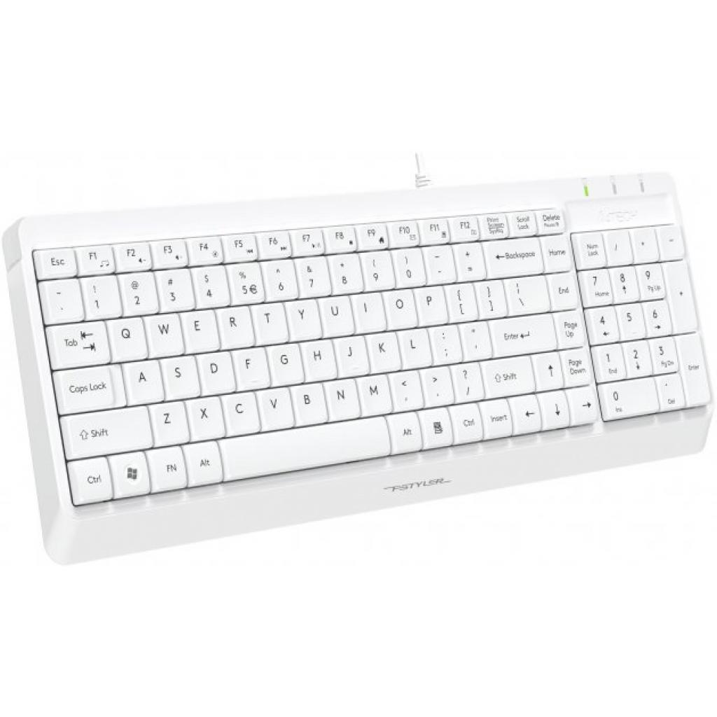 Клавіатура A4Tech FK15 White зображення 4