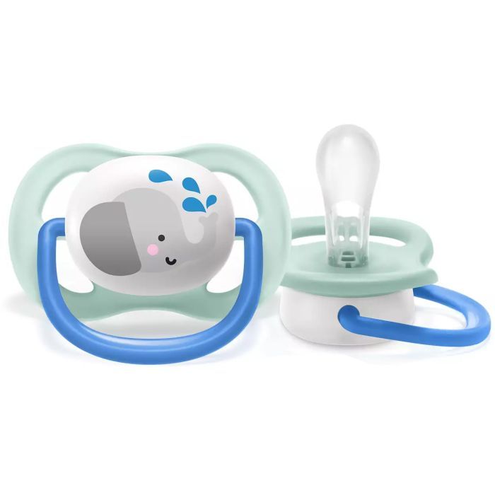 Пустушка Philips AVENT Ultra Air Animal для дівчат, 0-6 міс (SCF080/06) зображення 2