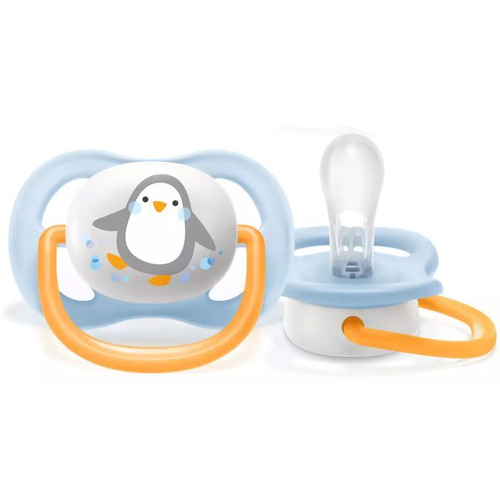 Пустушка Philips AVENT Ultra Air Animal для дівчат, 0-6 міс (SCF080/06) зображення 3