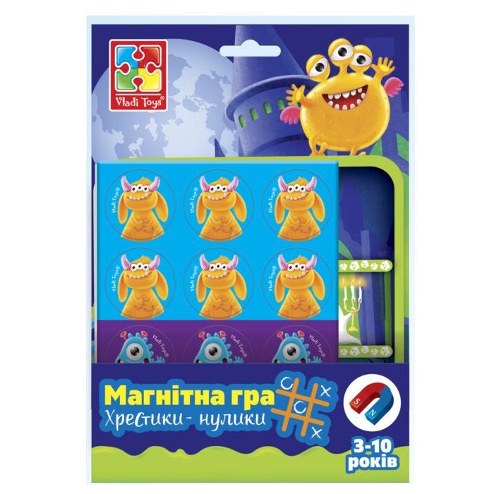 Развивающая игрушка Vladi Toys Монстры Крестики-нолики (VT3703-09)