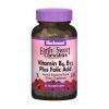 Витамин Bluebonnet Nutrition Витамин В6, B12 + Фолиевая кислота, Вкус Малины, Earth Sweet (BLB-00445)