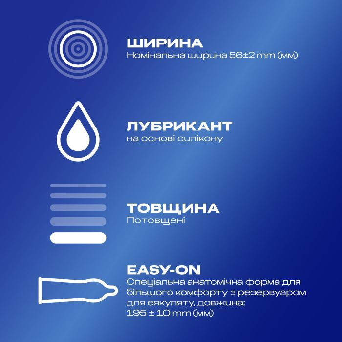 Презервативы Durex Extra Safe с силиконовой смазкой максимальная надежность 12 шт. (5010232954205) изображение 2