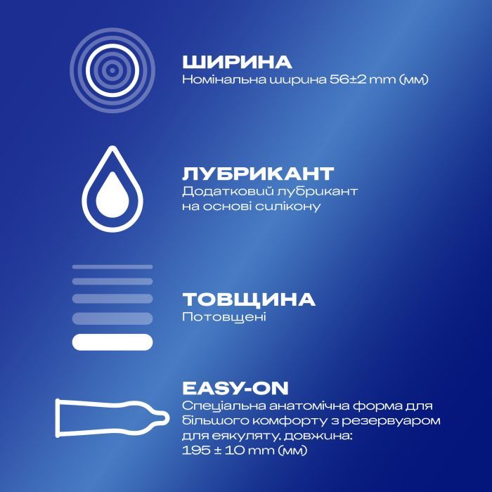 Презервативы Durex Extra Safe с силиконовой смазкой максимальная надежность 12 шт. (5010232954205) изображение 2