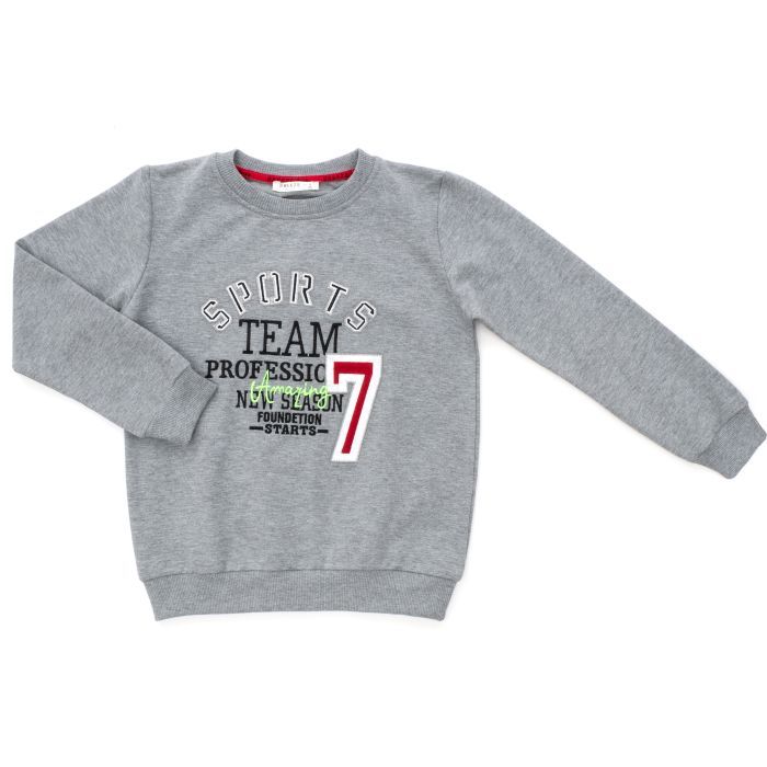 Спортивний костюм дитячий Breeze SPORTS TEAM (13680-140B-gray) зображення 2